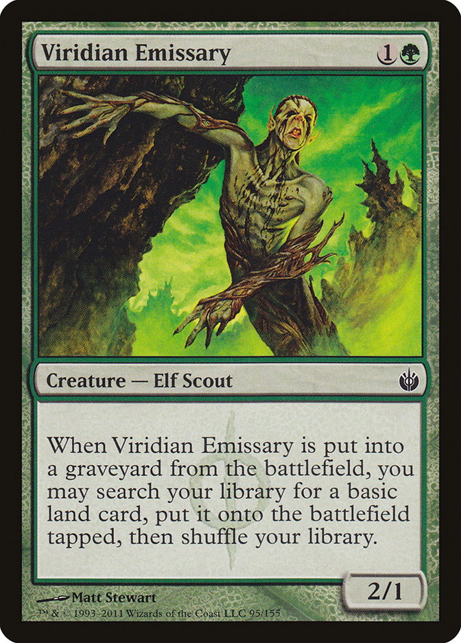 Viridian Emissary [Mirrodin Besieged] | Clutch Gaming