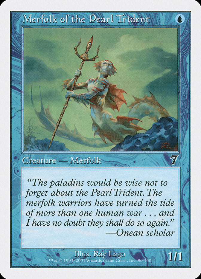 Merfolk of the Pearl Trident [Seventh Edition] | Clutch Gaming