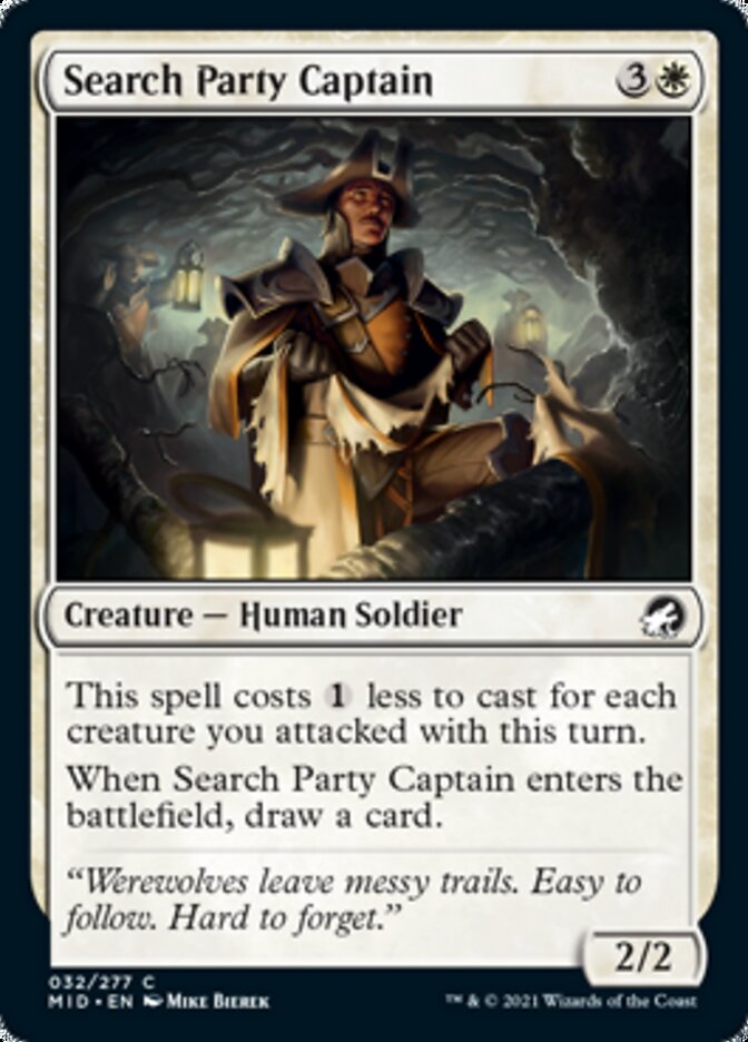 Search Party Captain [Innistrad: Midnight Hunt] | Clutch Gaming