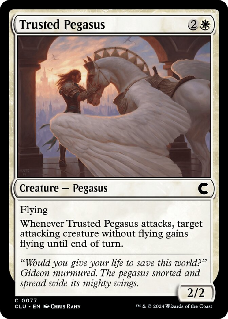 Trusted Pegasus [Ravnica: Clue Edition] | Clutch Gaming