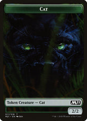 Beast // Cat (011) Double-Sided Token [Core Set 2021 Tokens] | Clutch Gaming