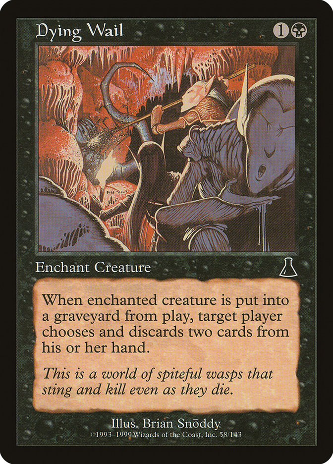 Dying Wail [Urza's Destiny] | Clutch Gaming