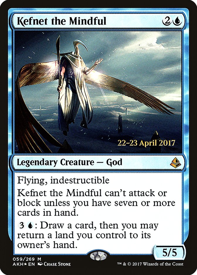 Kefnet the Mindful [Amonkhet Prerelease Promos] | Clutch Gaming