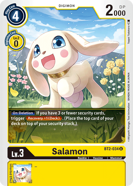 Salamon [BT2-034] [Release Special Booster Ver.1.5] | Clutch Gaming