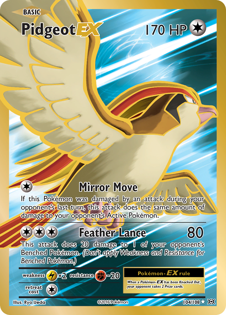 Pidgeot EX (104/108) [XY: Evolutions] | Clutch Gaming