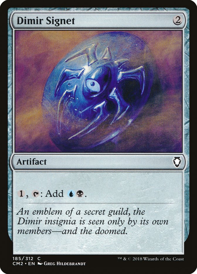 Dimir Signet [Commander Anthology Volume II] | Clutch Gaming