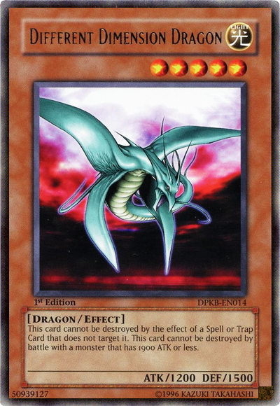 Different Dimension Dragon [DPKB-EN014] Rare | Clutch Gaming