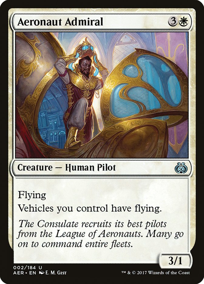 Aeronaut Admiral [Aether Revolt] | Clutch Gaming