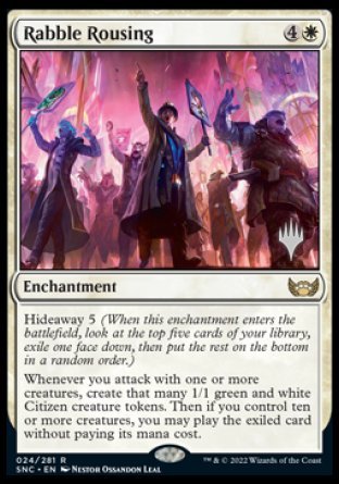 Rabble Rousing (Promo Pack) [Streets of New Capenna Promos] | Clutch Gaming