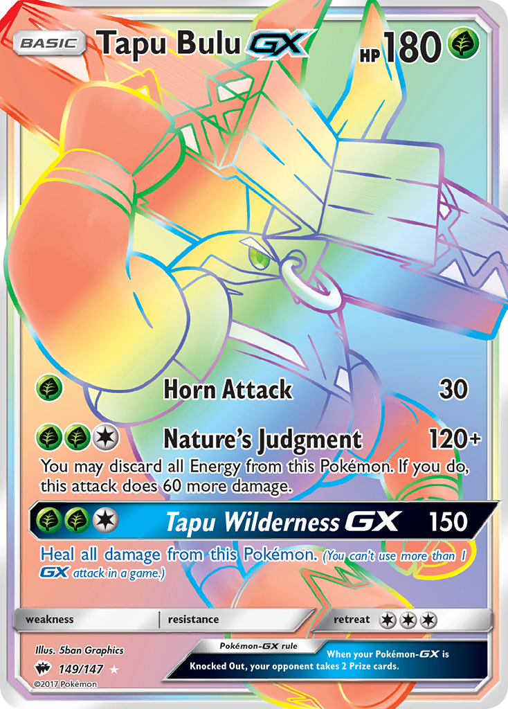 Tapu Bulu GX (149/147) [Sun & Moon: Burning Shadows] | Clutch Gaming