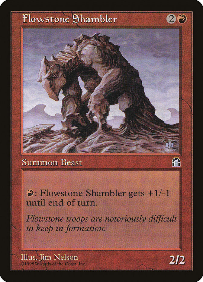 Flowstone Shambler [Stronghold] | Clutch Gaming