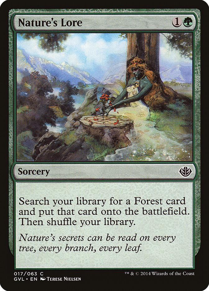 Nature's Lore (Garruk vs. Liliana) [Duel Decks Anthology] | Clutch Gaming