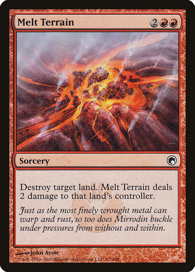 Melt Terrain [Scars of Mirrodin] | Clutch Gaming