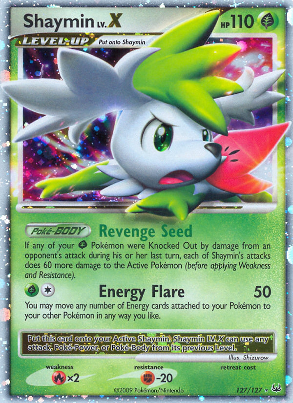 Shaymin LV.X (127/127) [Platinum: Base Set] | Clutch Gaming