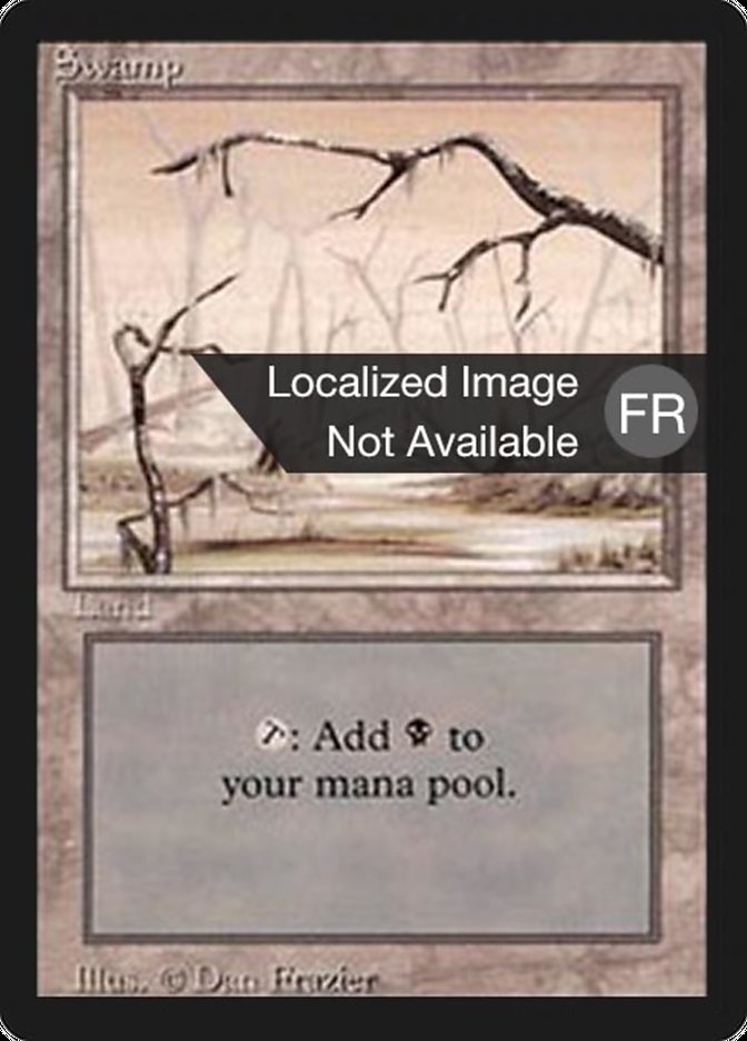 Swamp (B) [Foreign Black Border] | Clutch Gaming