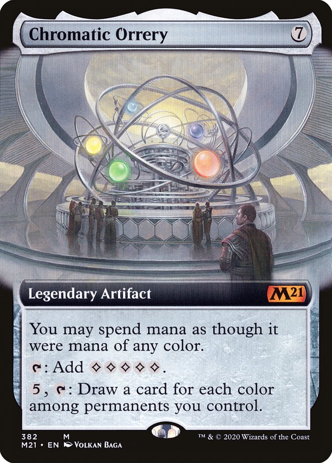 Chromatic Orrery (Extended Art) [Core Set 2021] | Clutch Gaming