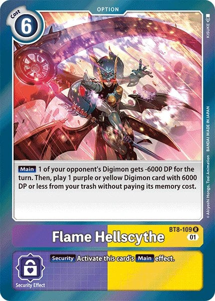 Flame Hellscythe [BT8-109] [Revision Pack Cards] | Clutch Gaming