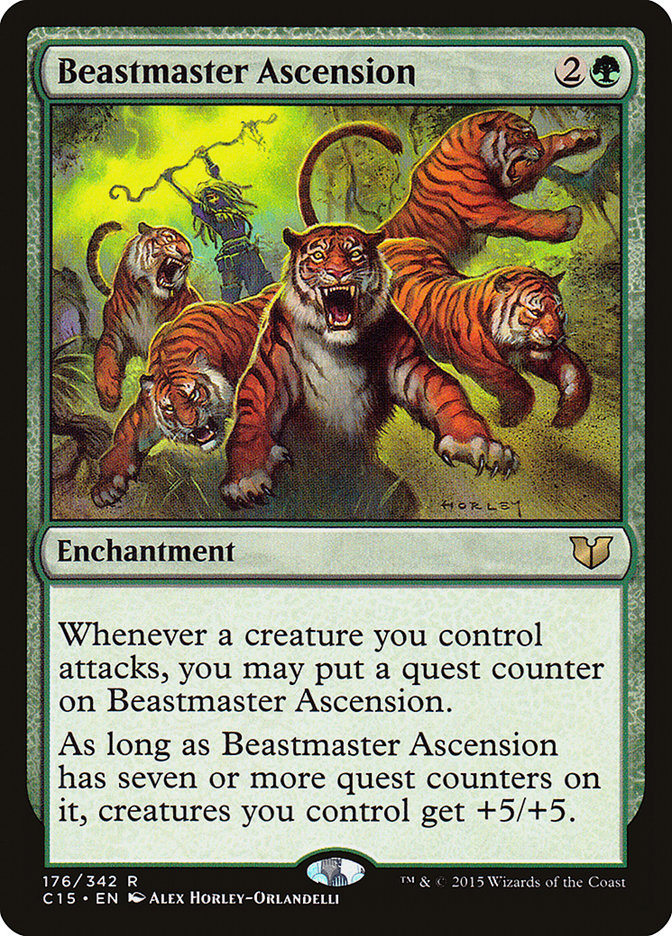 Beastmaster Ascension [Commander 2015] | Clutch Gaming