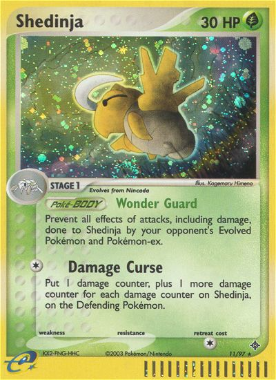 Shedinja (11/97) [EX: Dragon] | Clutch Gaming