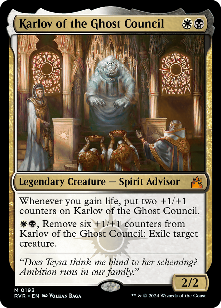 Karlov of the Ghost Council [Ravnica Remastered] | Clutch Gaming