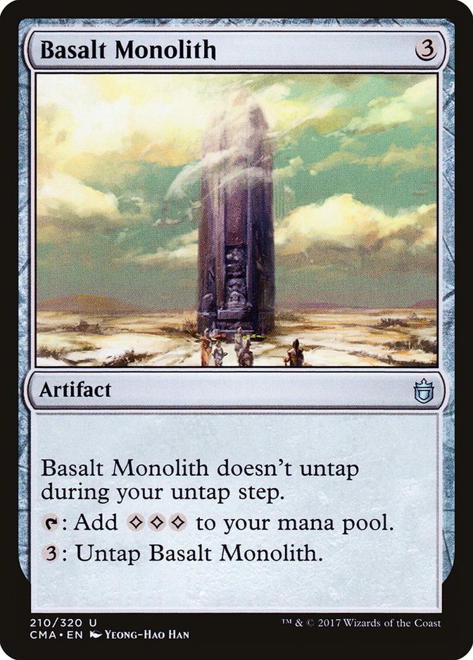 Basalt Monolith [Commander Anthology] | Clutch Gaming