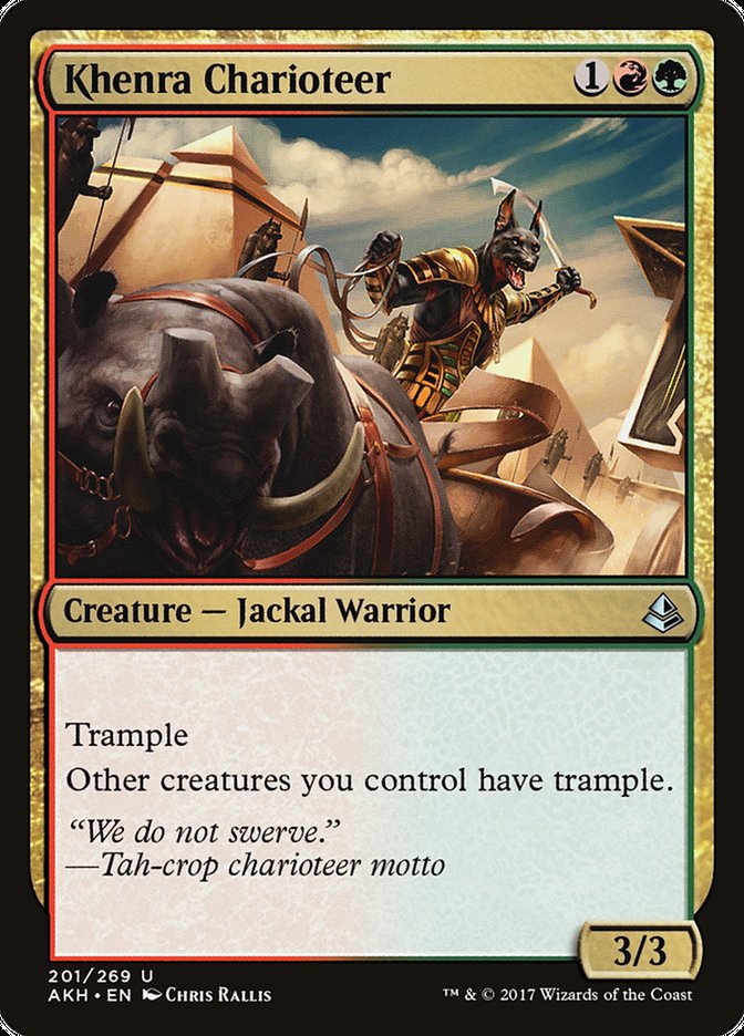 Khenra Charioteer [Amonkhet] | Clutch Gaming