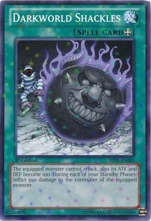 Darkworld Shackles [BP01-EN083] Starfoil Rare | Clutch Gaming