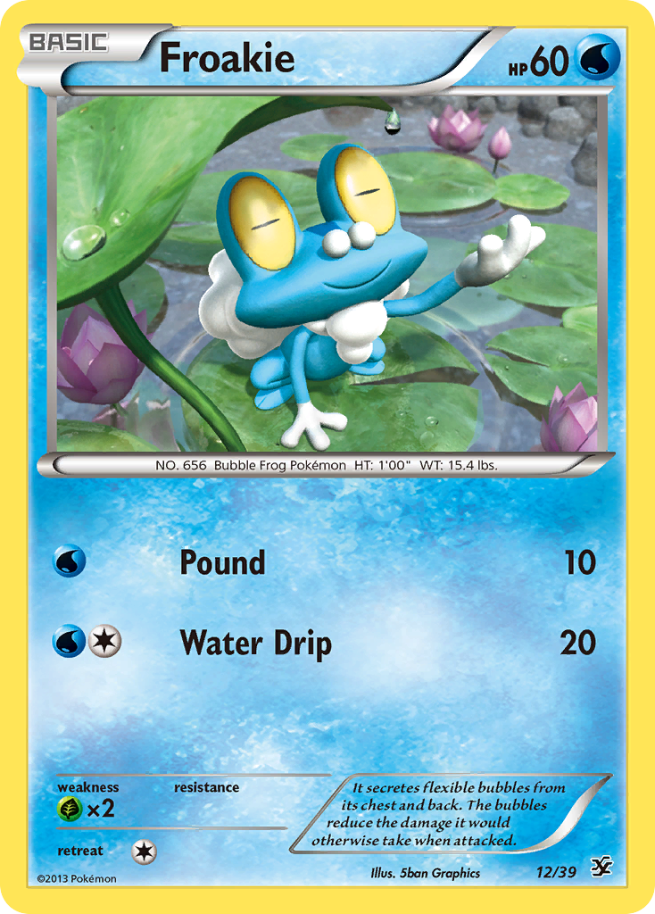 Froakie (12/39) [XY: Kalos Starter Set] | Clutch Gaming