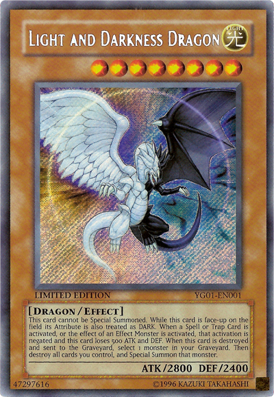 Light and Darkness Dragon [YG01-EN001] Secret Rare | Clutch Gaming