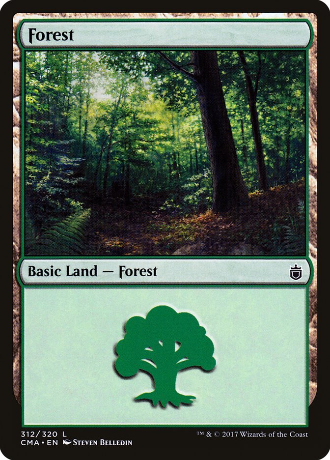 Forest (312) [Commander Anthology] | Clutch Gaming