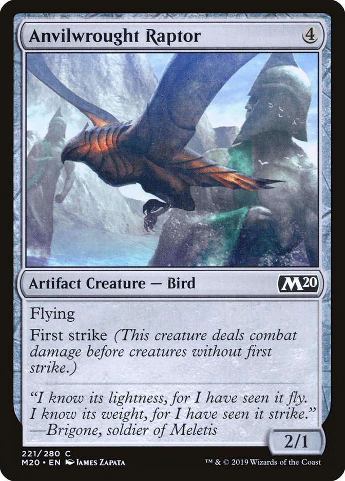 Anvilwrought Raptor [Core Set 2020] | Clutch Gaming