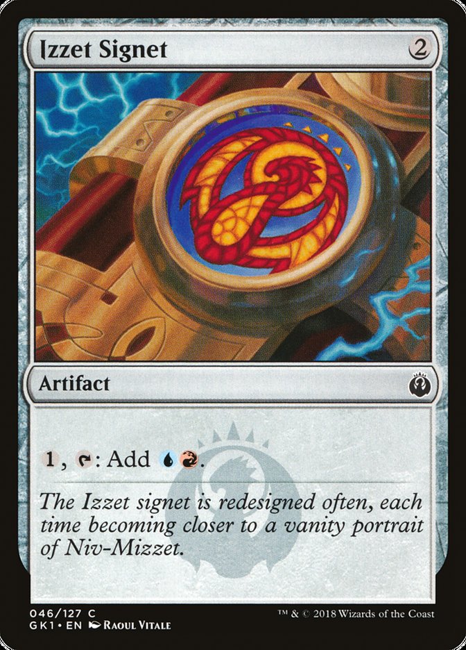 Izzet Signet [Guilds of Ravnica Guild Kit] | Clutch Gaming