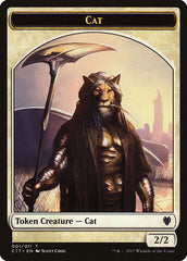 Rat // Cat Double-Sided Token [Commander 2017 Tokens] | Clutch Gaming