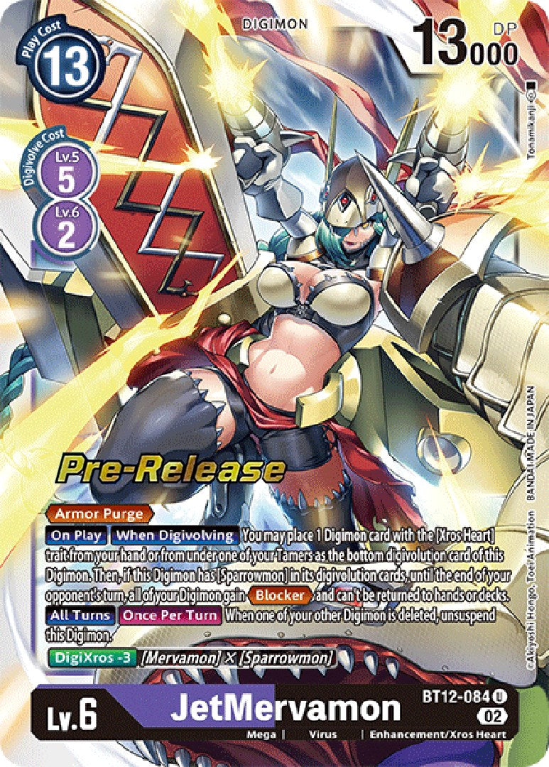 JetMervamon [BT12-084] [Across Time Pre-Release Cards] | Clutch Gaming