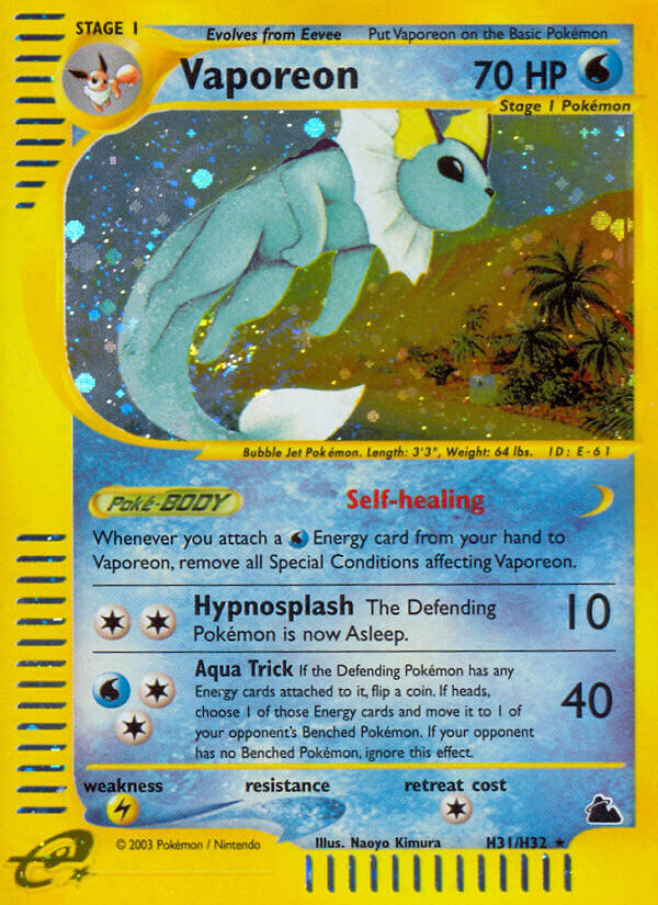 Vaporeon (H31/H32) [Skyridge] | Clutch Gaming