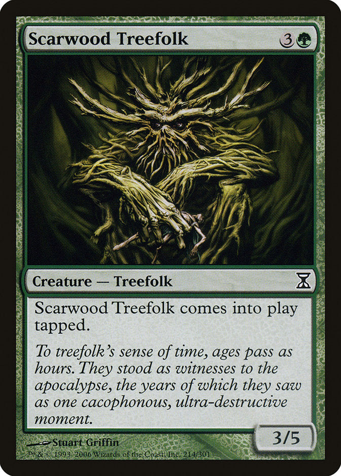 Scarwood Treefolk [Time Spiral] | Clutch Gaming