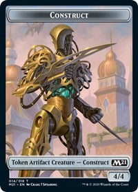 Construct // Goblin Wizard Double-Sided Token [Core Set 2021 Tokens] | Clutch Gaming