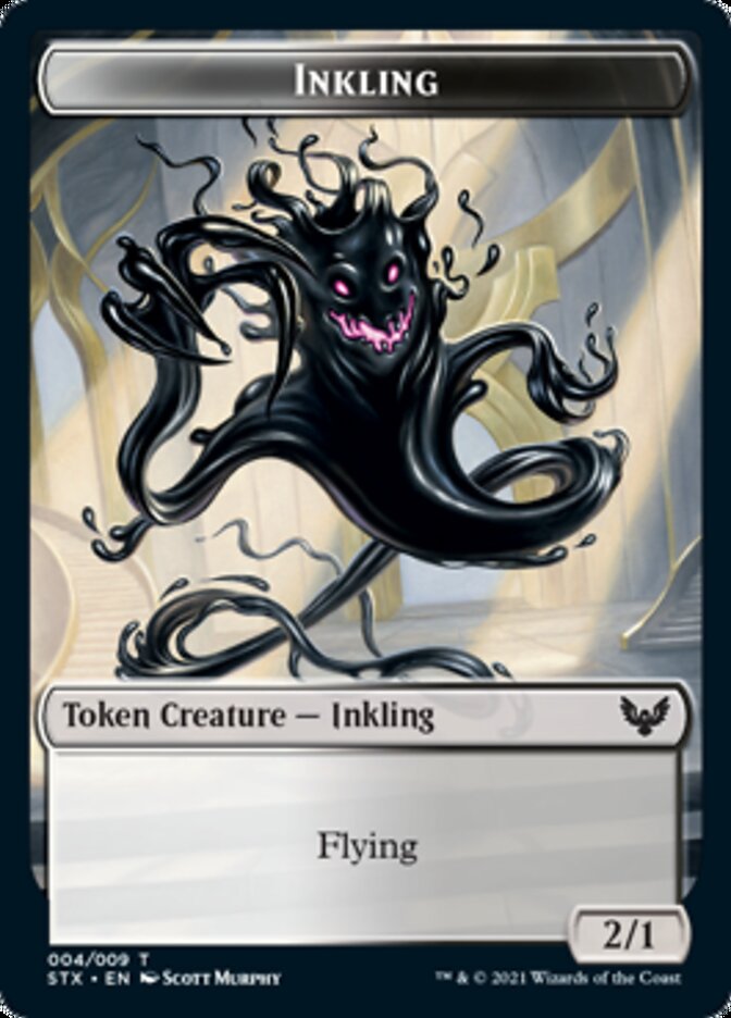 Inkling Token [Strixhaven: School of Mages Tokens] | Clutch Gaming