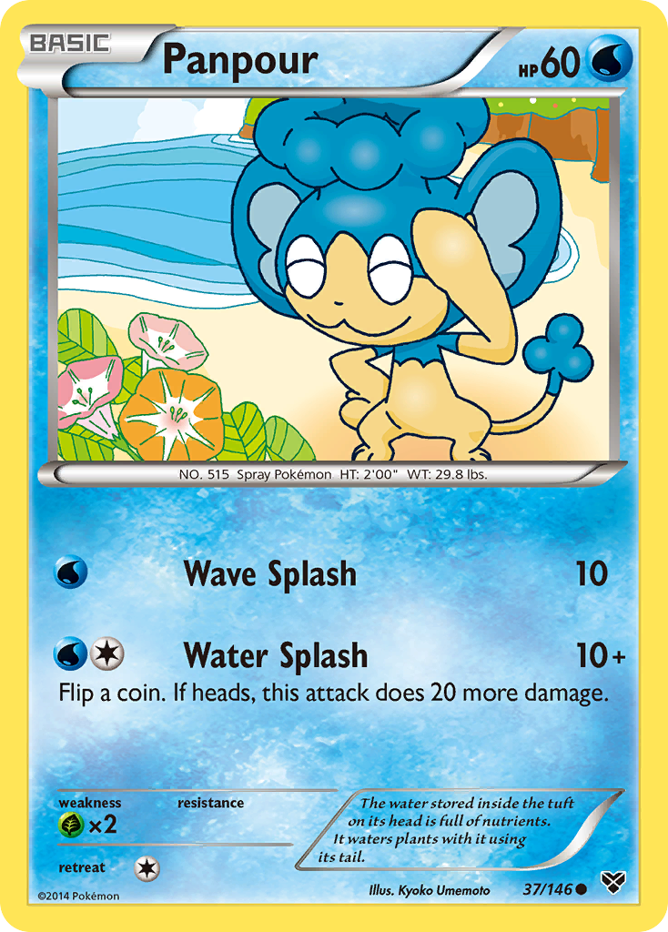 Panpour (37/146) [XY: Base Set] | Clutch Gaming