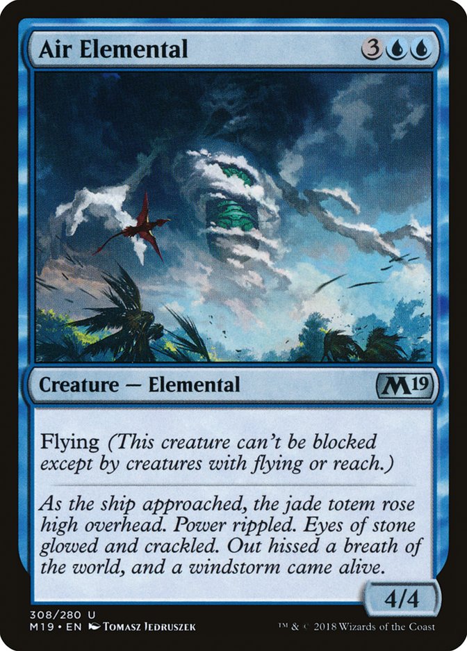 Air Elemental [Core Set 2019] | Clutch Gaming