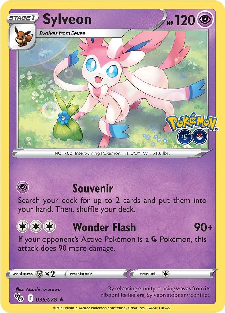 Sylveon (035/078) [Pokémon GO] | Clutch Gaming