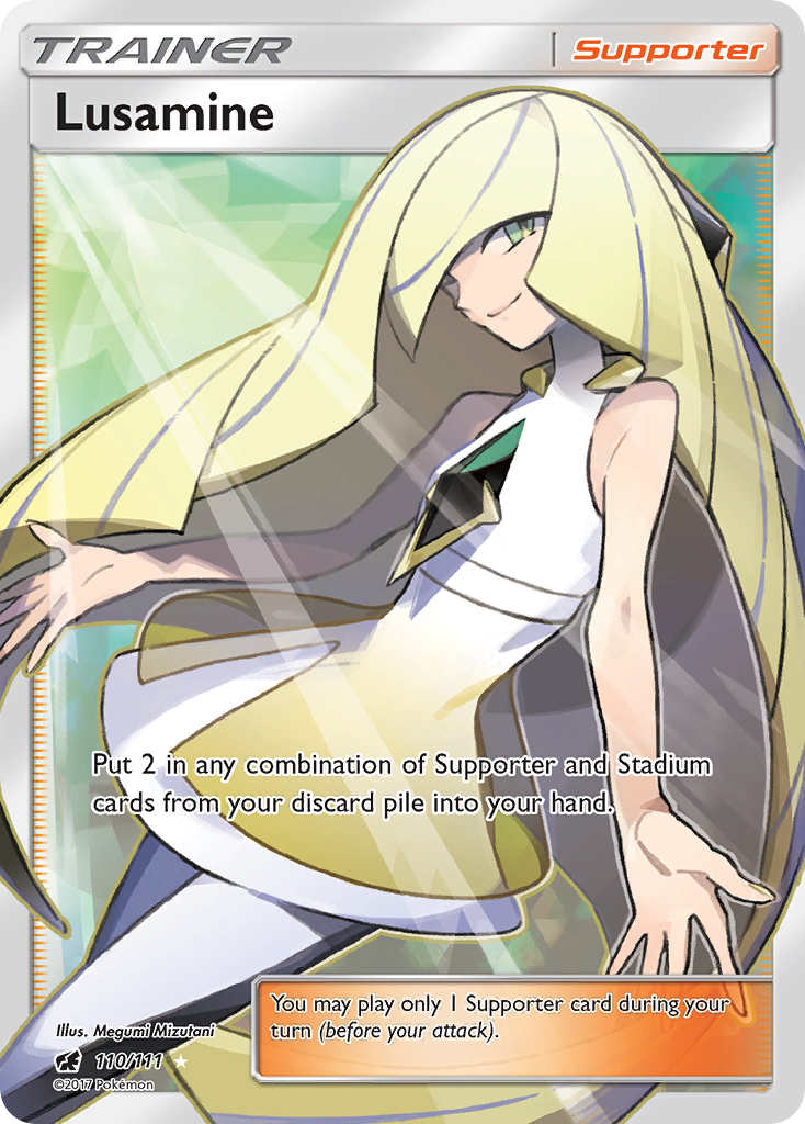 Lusamine (110/111) [Sun & Moon: Crimson Invasion] | Clutch Gaming