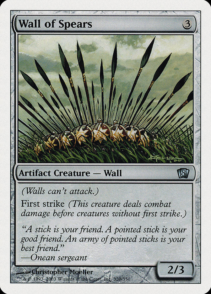 Wall of Spears [Eighth Edition] | Clutch Gaming