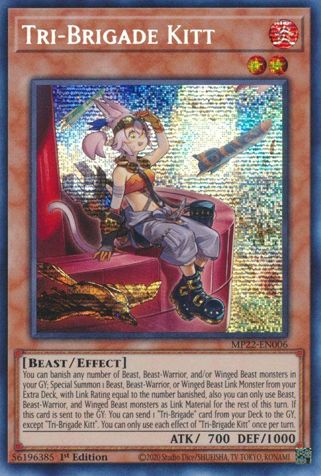 Tri-Brigade Kitt [MP22-EN006] Prismatic Secret Rare | Clutch Gaming