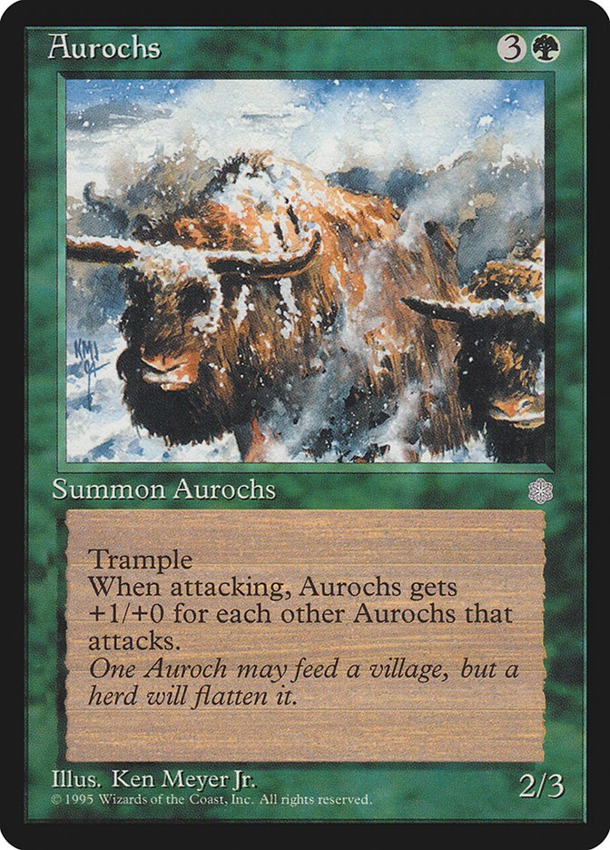 Aurochs [Ice Age] | Clutch Gaming