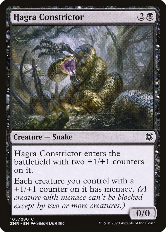 Hagra Constrictor [Zendikar Rising] | Clutch Gaming