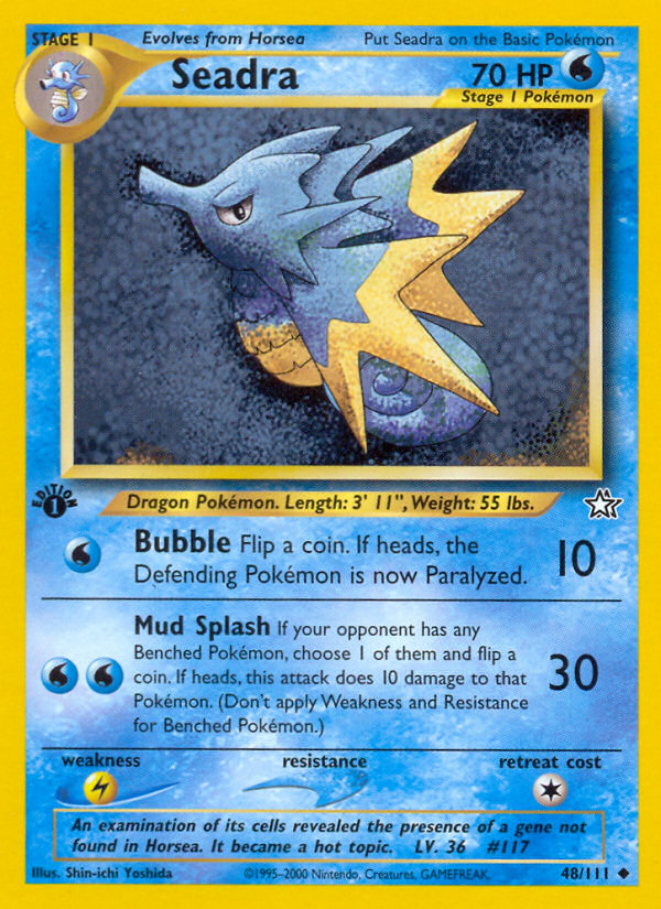 Seadra (48/111) [Neo Genesis 1st Edition] | Clutch Gaming