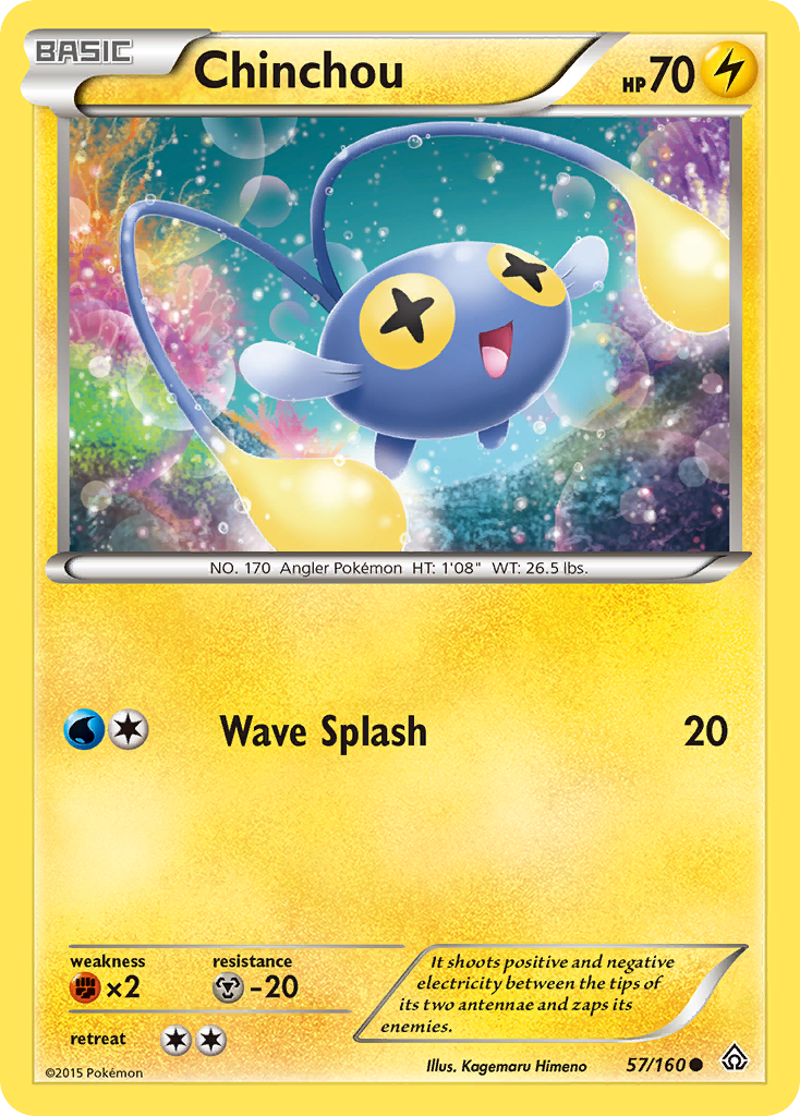 Chinchou (57/160) [XY: Primal Clash] | Clutch Gaming