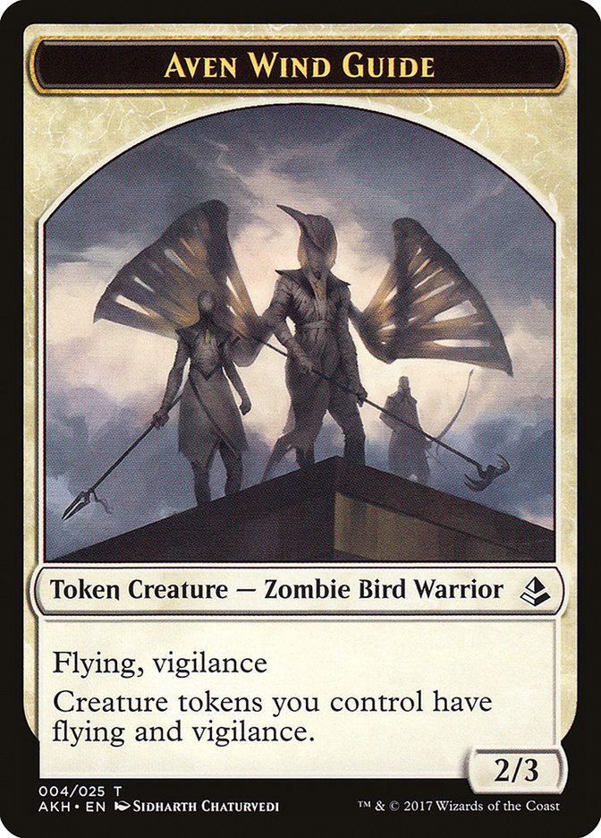 Aven Wind Guide Token [Amonkhet Tokens] | Clutch Gaming