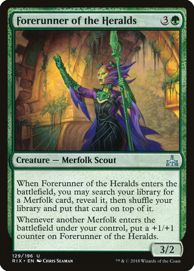 Forerunner of the Heralds [Rivals of Ixalan] | Clutch Gaming